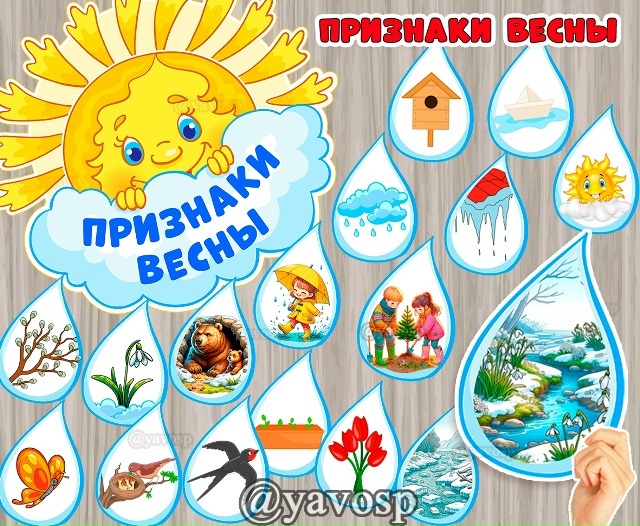 Признаки весны