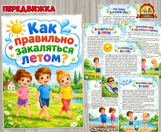 Как правильно закаляться летом?