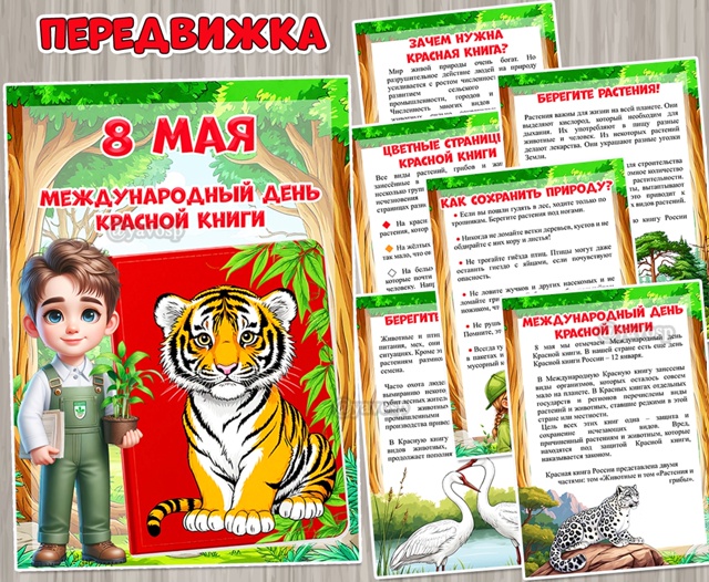 8 мая - Международный день Красной книги