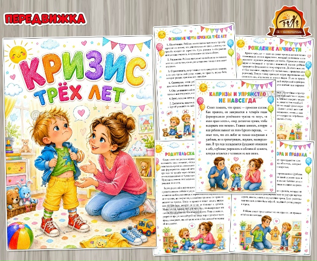 Кризис трех лет. Консультация для родителей