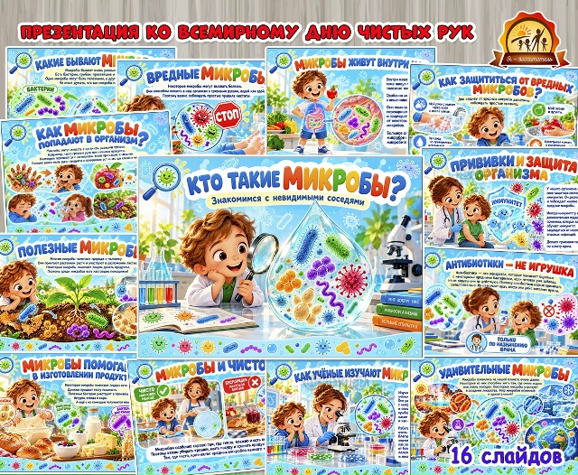 Презентация «Кто такие микробы?»