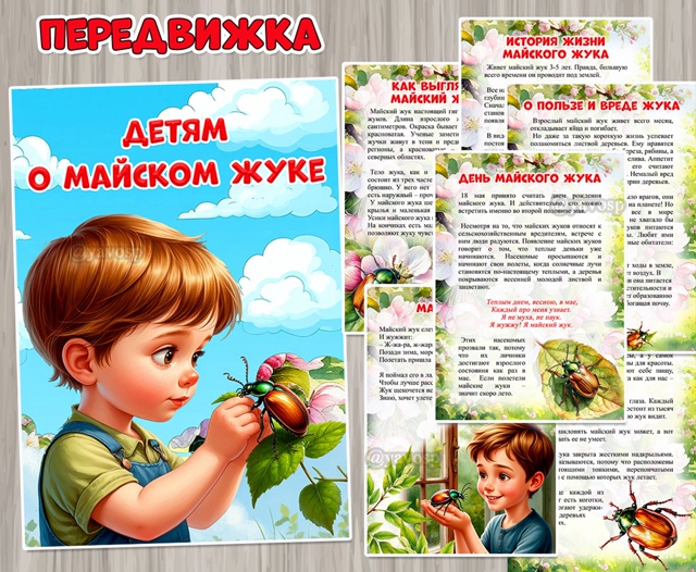 Детям о майском жуке