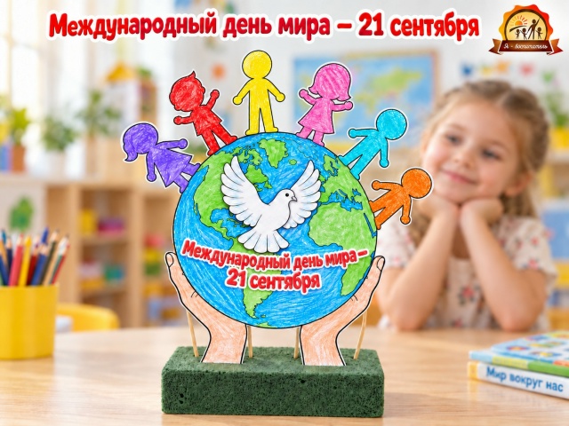 Поделка к международному дню мира