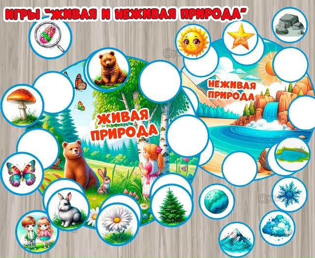 Игры "Живая и неживая природа"