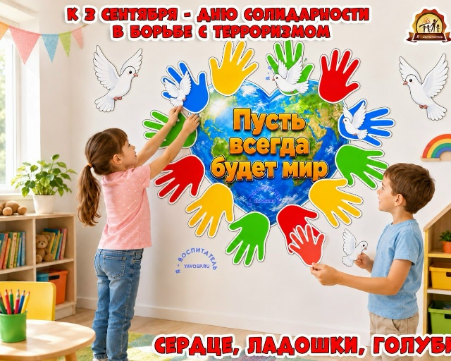 Коллективная работа «Пусть всегда будет мир»