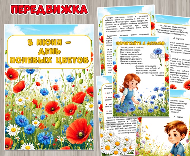 5 июня – день полевых цветов