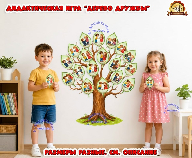 Дидактическая игра "Дерево дружбы"