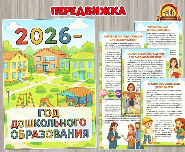 2026 – Год дошкольного образования