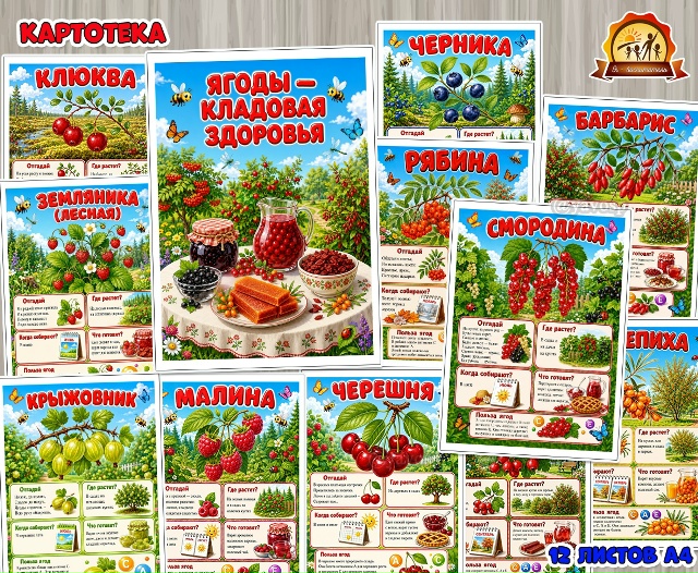 Ягоды – кладовая здоровья