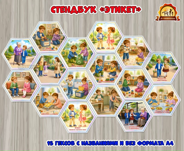 Стендбук «Этикет»