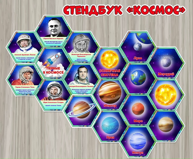 Стендбук «Космос» включает: