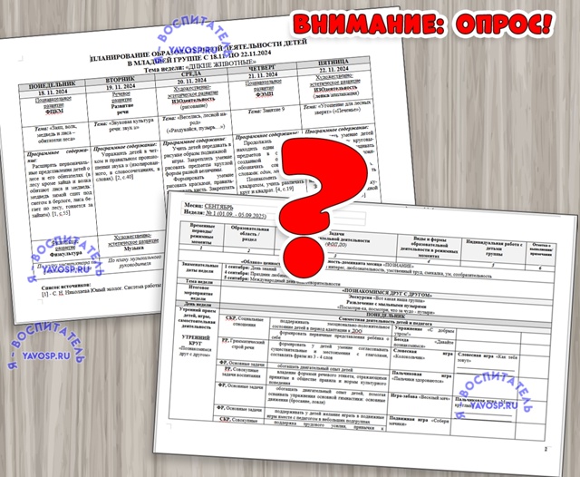В каком виде ежедневное планирование Вам актуально в этом учебном году?