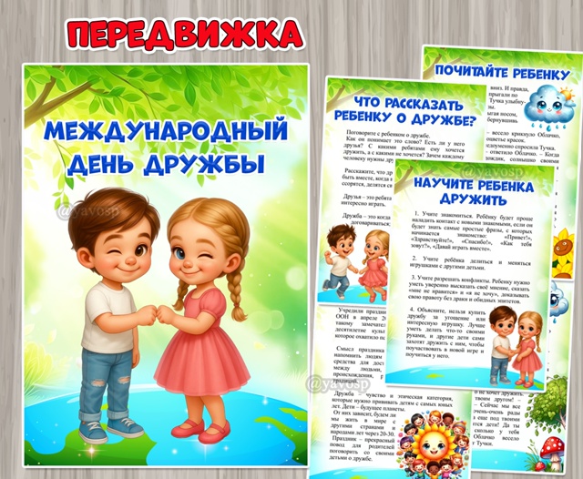 30 июля – Международный день дружбы