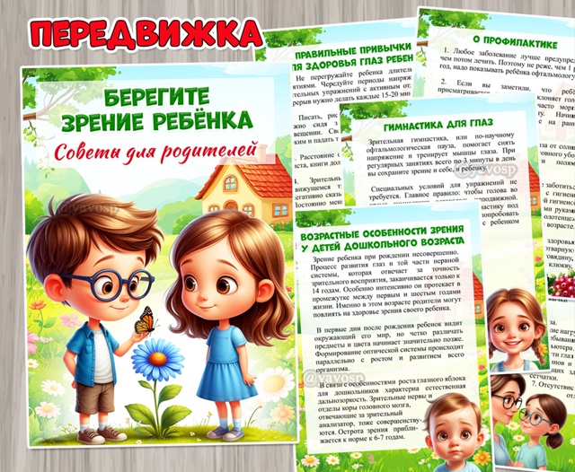 Берегите зрение ребенка
