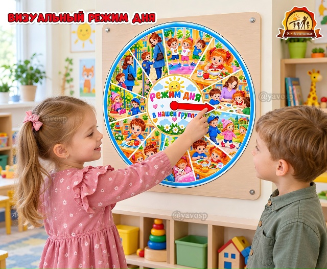 Режим дня в нашей группе