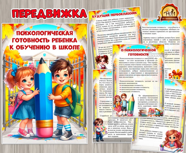 Психологическая готовность ребенка к обучению в школе